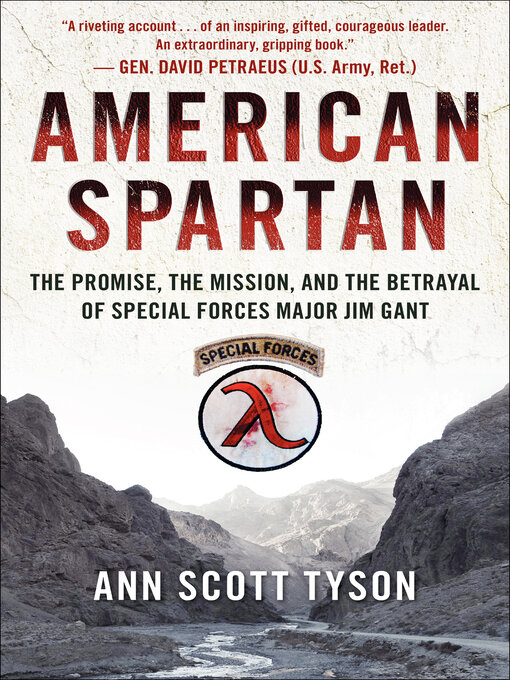 Title details for American Spartan by Ann Scott Tyson - Wait list